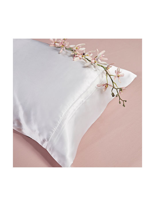 Kentia Silk Pillowcase with Envelope Cover Pure Silk 19mm Z00 50x75cm. 000074797