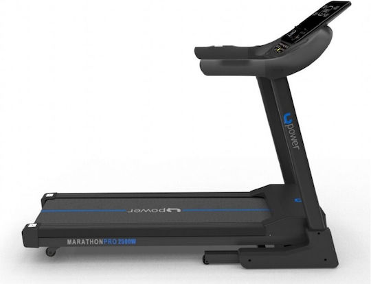 Upower Marathon 2.5hp Ηλεκτρικός Αναδιπλούμενος Διάδρομος Γυμναστικής για Χρήστη έως 130kg