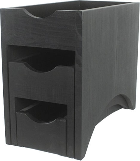 Ready Βάση Παρουσίασης Μπουφέ Ξύλινη 39.5cm (3 Επίπεδα)