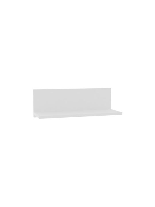 Shelf Wall Fane White Melamine 60x21.6x19.6cm