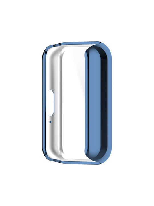 Κάλυψη Силиконов Калъф в Син цвят за Samsung Galaxy Fit 3
