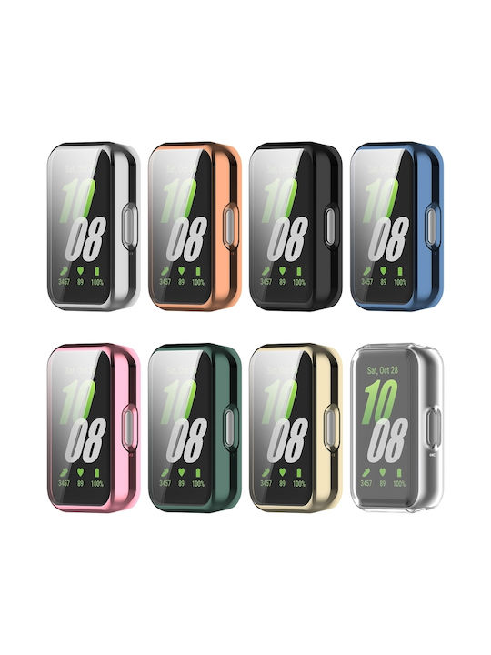 Κάλυψη Силиконов Калъф в Син цвят за Samsung Galaxy Fit 3