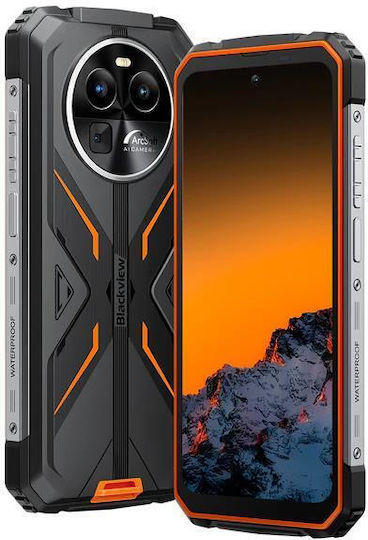 BlackView BV8100 Dual SIM (8/256GB) Здрав Смартфон Оранжев