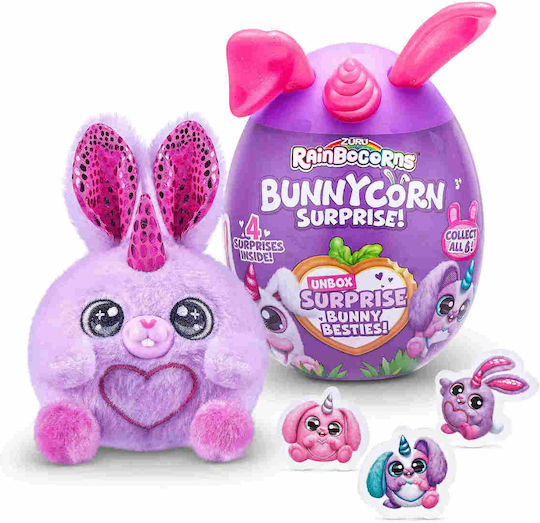 Zuru Λούτρινο Λαγουδάκι Rainbocorns - Bunnycorn (Διάφορα Σχέδια) 1τμχ