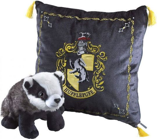 The Noble Collection Λούτρινο Harry Potter Hufflepuff House Mascot & Cushion 34 εκ.