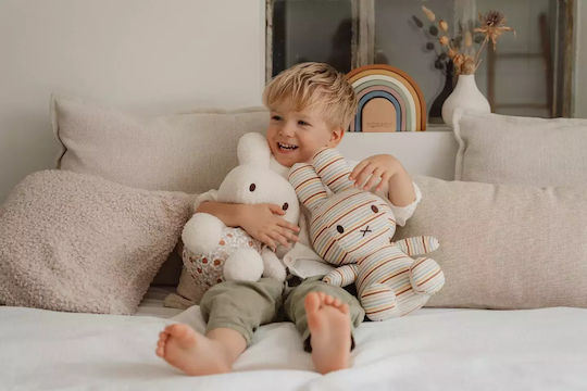 Little Dutch Λούτρινο Λαγουδάκι Miffy Vintage Sunny Stripes 60 εκ.