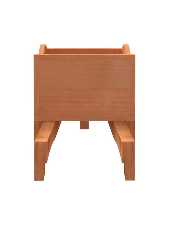 vidaXL Set 2 Jardiniere Din lemn Massif Wood