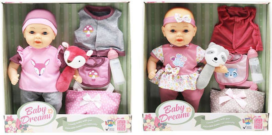 Luna Baby Doll Set for 2+ Years 33 cm Various Designs 1pc