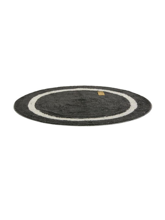 Viosarp Bath Mat Cotton Round Width 100cm (Various Colors)