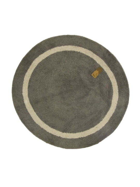 Viosarp Bath Mat Cotton Round Width 100cm (Various Colors)