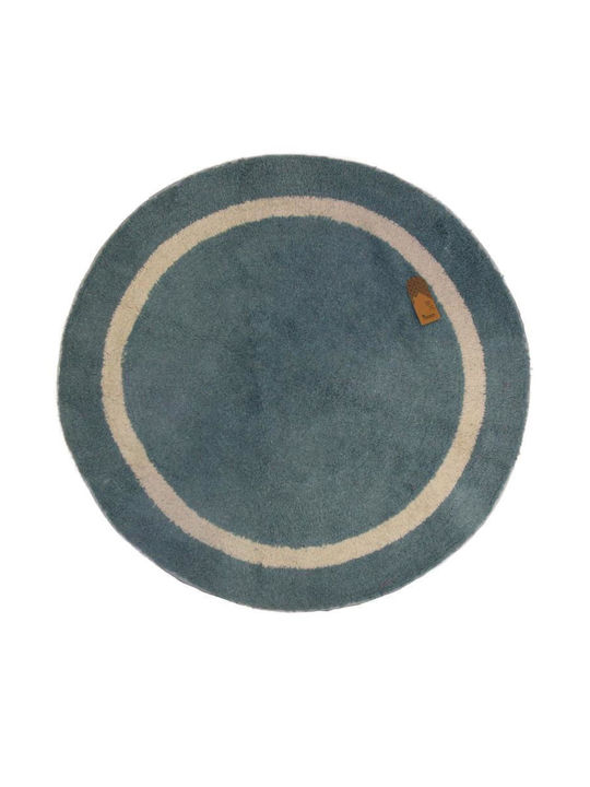 Viosarp Bath Mat Cotton Round Width 100cm (Various Colors)