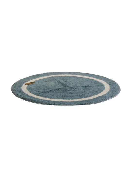 Viosarp Bath Mat Cotton Round Width 100cm (Various Colors)