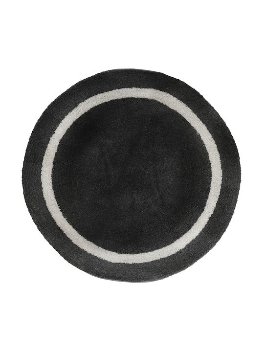 Viosarp Bath Mat Cotton Round Width 100cm (Various Colors)