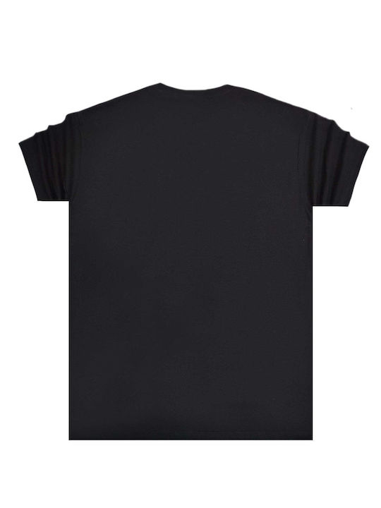 Body Staff Ανδρικό T-shirt Κοντομάνικο Black