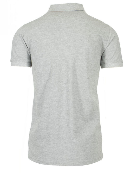 Polo Short Sleeve Blouse Gray