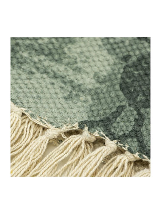 Lino Home Πατάκι Μπάνιου Βαμβακερό 7300000538 Olive 60x90εκ.
