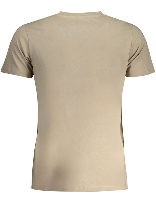 Squola Nautica Italiana Men's Short Sleeve T-shirt Beige