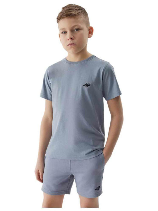 4F T-shirt Gray
