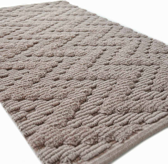 Dimitracas Badematte Baumwolle Rechteckig Pindos 50x80cm