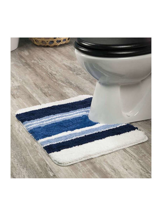 Sealskin Antiderapant Covoraș de Baie Microfibra Toaletă Soffice 294367624 Albastru 50x60buc