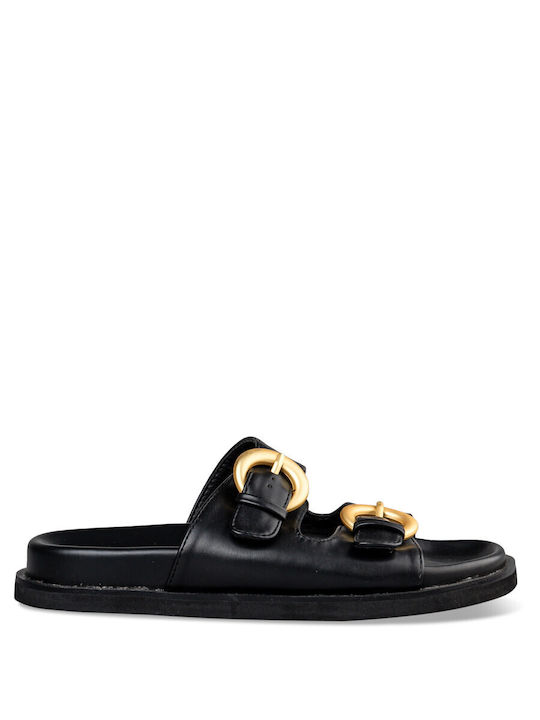 Mairiboo for Envie Leather Women's Sandals Black