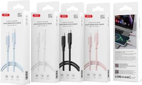 XO Nb-q265a USB-C zu Lightning Kabel 27W Rosa 1m (16.005.0306)