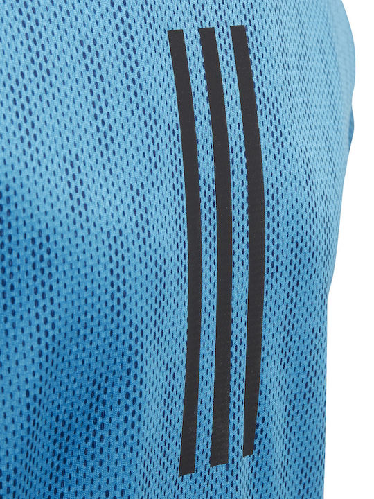 Adidas Kinder-T-Shirt Hellblau Training Cool Tee