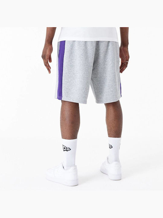 New Era Sportliche Herrenshorts Grey