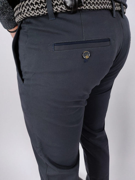 Παντελόνι Chino σε Slim Εφαρμογή Γκρι