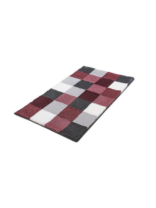 Kleine Wolke Non-Slip Bath Mat Caro 5426407225 Bordeaux 70x120cm