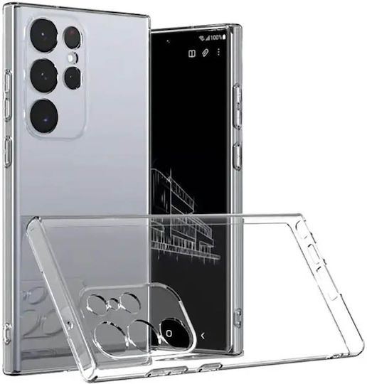 Back Cover Σιλικόνης 2mm Διάφανο (Galaxy S24 Ultra)