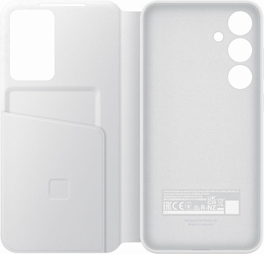 Samsung Smart View Wallet Plastic White (Galaxy S24+)