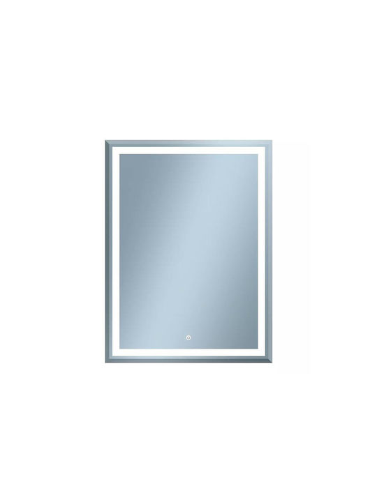 Badezimmerspiegel LED 60x80cm