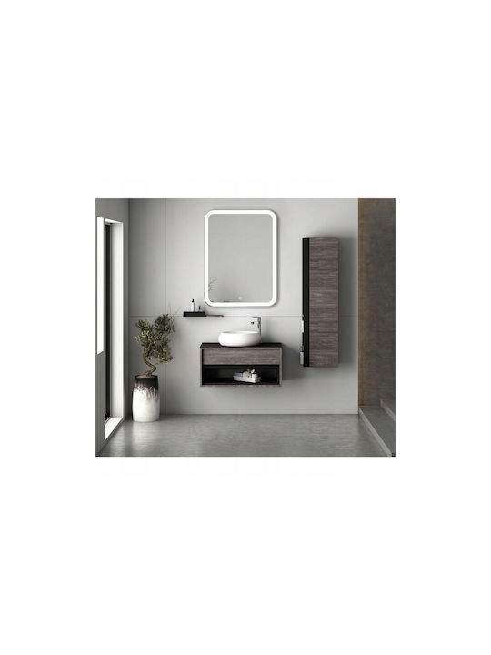 Badezimmerspiegel Berührung 80x100cm Weiß