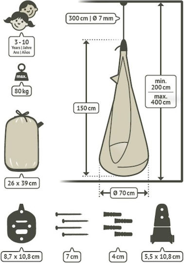 La Siesta Hanging Swing Nest