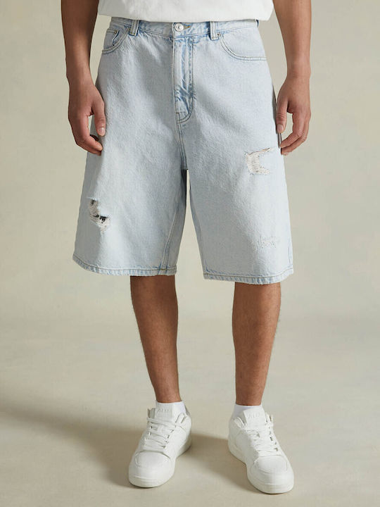 Herrenshorts Jeans Light Azure