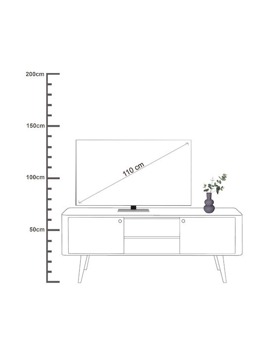 ArteLibre Decorative Vase Lilac 10.7x10.7x19.7cm