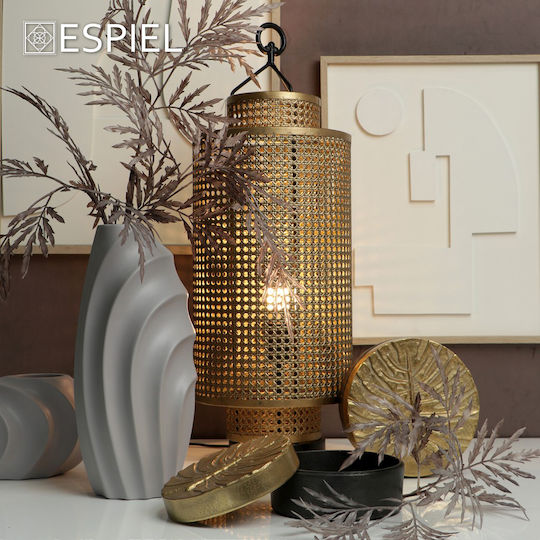 Espiel Διακοσμητικό Βάζο Keramik Gray 25x14cm 1Stück