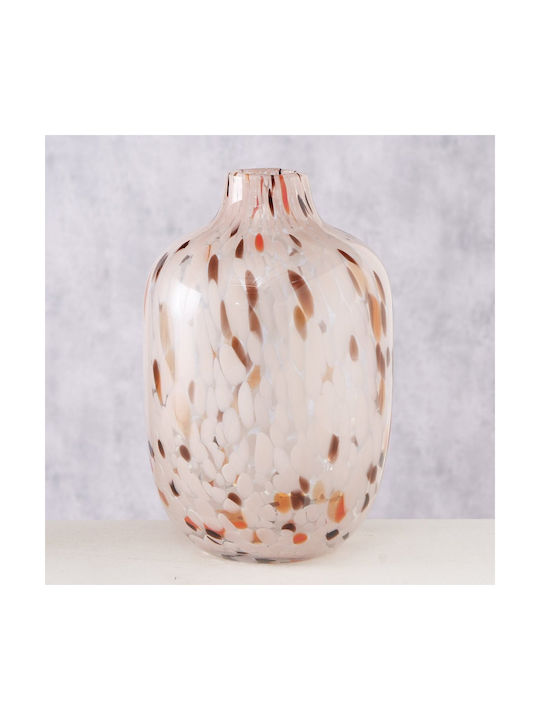 MSA Decorative Vase Umea Beige 15x15x26cm