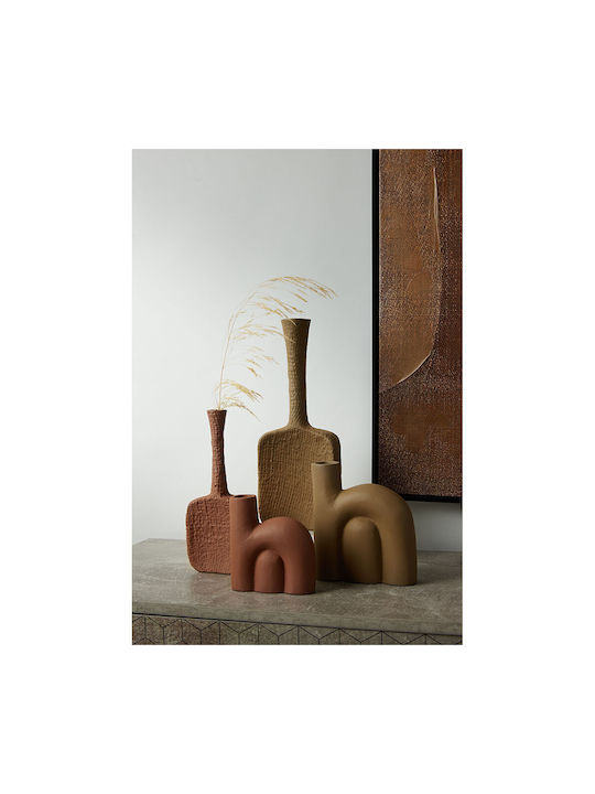 InTheBox Διακοσμητικό Βάζο Aluminium Beige 12.5cm 1Stück