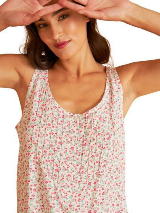 Harmony Sommer Damen Pyjama-Set Floral