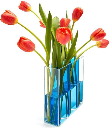 Moma Vază Din Sticlă Transparentă Φ19.05xÎnălțime19.05cm