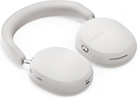 Sonos Ace Wireless / Wired Over Ear Headphones with 30 hours of Operation and Quick Charge White