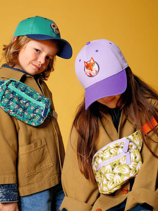 Djeco Kinderhut Jockey Stoff Blau