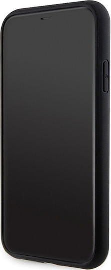 Guess Saffiano Magsafe Задна корица Пластмаса Черен (Apple iPhone 11/XR)