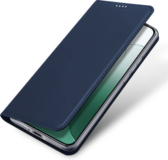Dux Ducis Skin Pro Книга Изкуствена кожа / Силикон Черен (Xiaomi 14 - Dux Ducis)