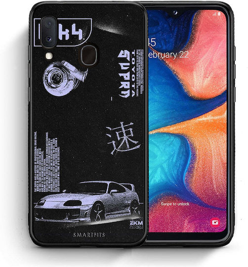 Smartfits Tokyo Drift Back Cover Μαύρο (Galaxy M20)