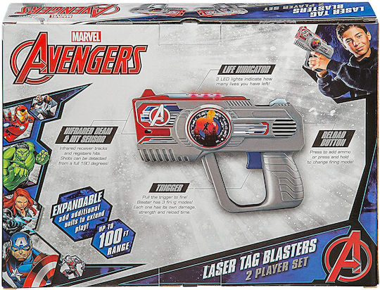 eKids Gun Avengers Laser Tag Κόκκινο