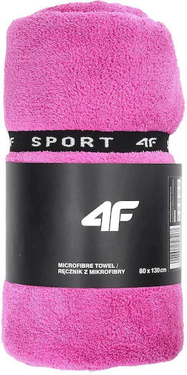 4F Πετσέτα Microfiber Σώματος Φούξια 80x130εκ.