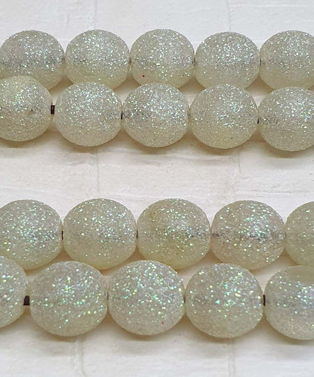 Roloi Komboloi Resin Worry Beads Beige 37cm